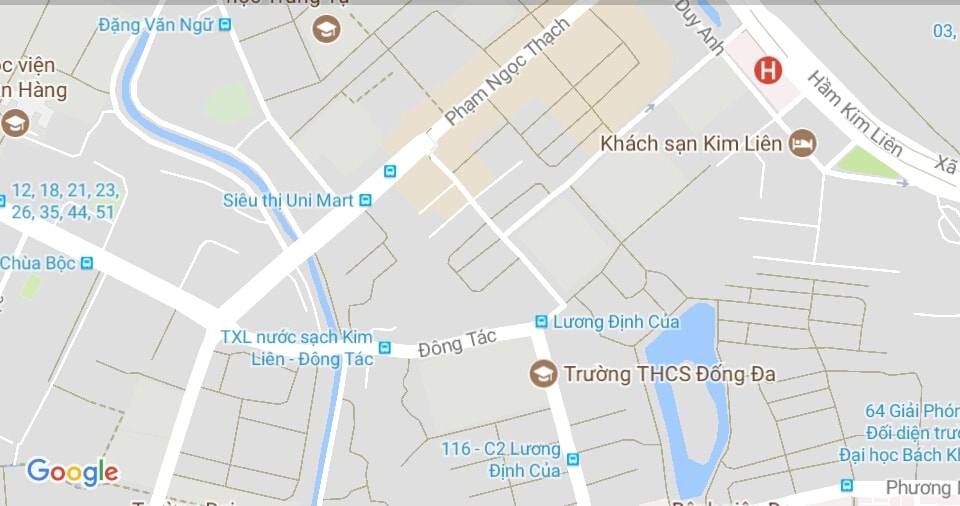 Phố Đông Tác, quận Đống Đa, Hà Nội