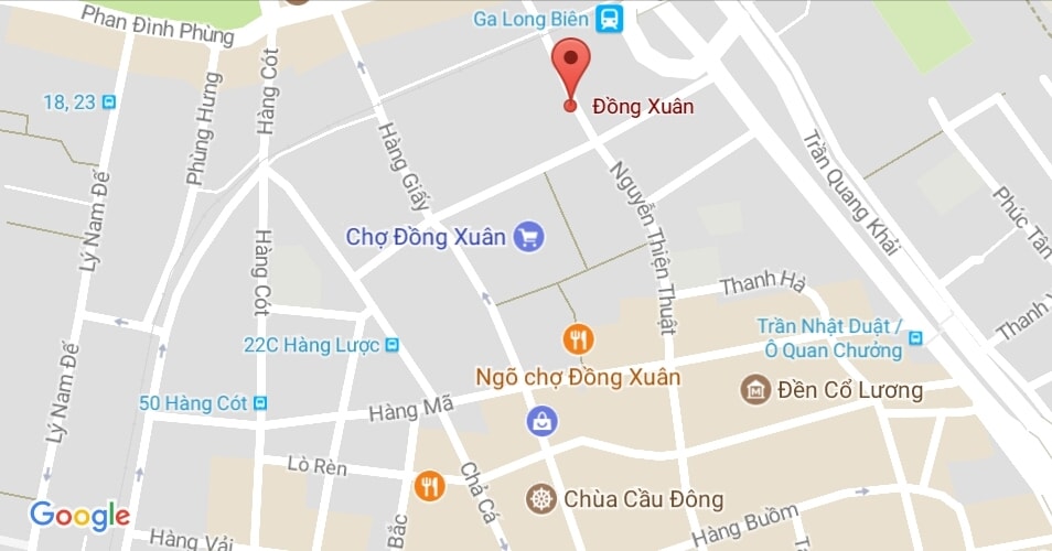 Ngõ Đồng Xuân, quận Hoàn Kiếm, Hà Nội