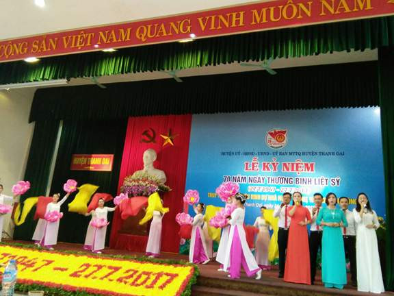 Huyện Thanh Oai (Hà Nội): Nhiều hoạt động ý nghĩa kỷ niệm ngày Thương binh - Liệt sĩ
