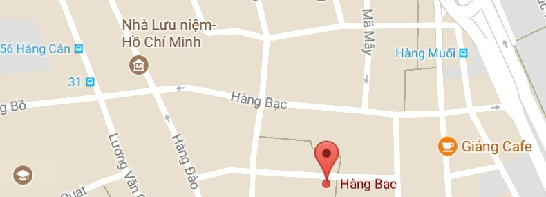 Phố Hàng Bạc, quận Hoàn Kiếm, Hà Nội.