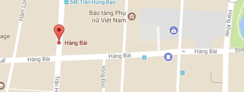 Phố Hàng Bài, quận Hoàn Kiếm, Hà Nội.