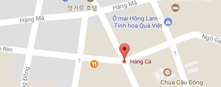 Phố Hàng Cá, quận Hoàn Kiếm, Hà Nội.