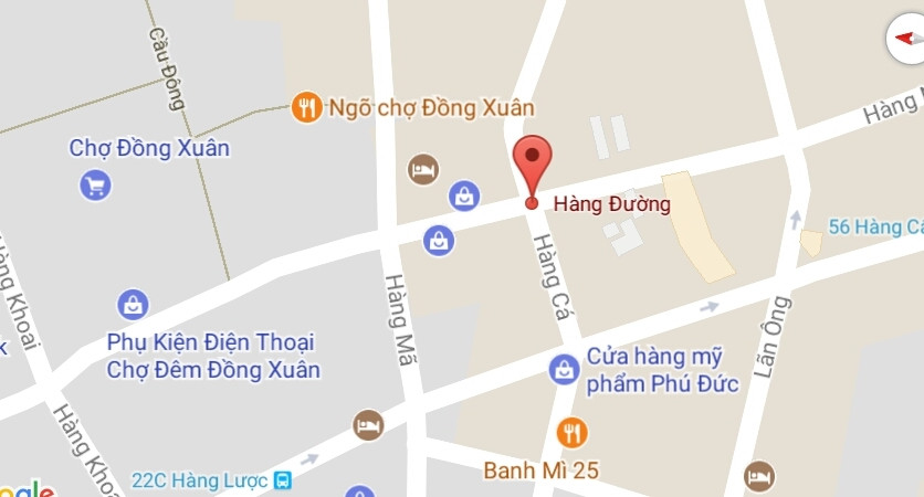 Phố Hàng Đường, quận Hoàn Kiếm, Hà Nội