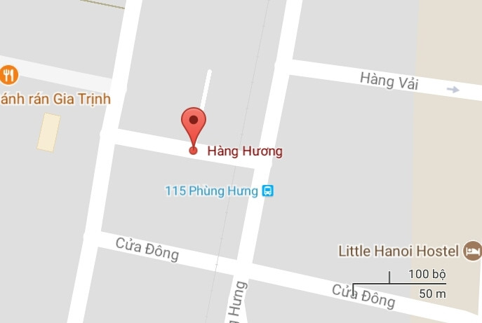 Ngõ Hàng Hương, quận Hoàn Kiếm, Hà Nội