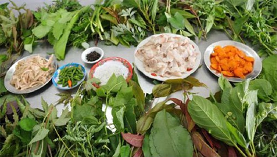 Vào Kon Tum thưởng thức Gỏi cá