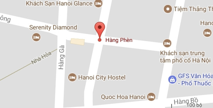 Phố Hàng Phèn, quận Hoàn Kiếm, Hà Nội