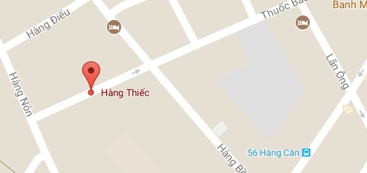 Phố Hàng Thiếc, quận Hoàn Kiếm, Hà Nội