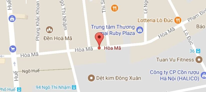 Phố Hòa Mã, quận Hai Bà Trưng, Hà Nội