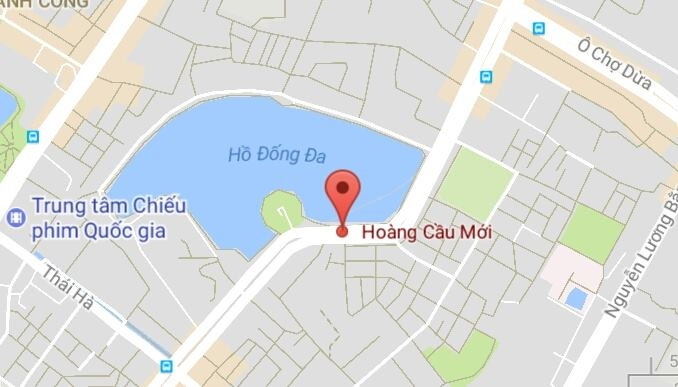 Phố Hoàng Cầu, quận Đống Đa, Hà Nội.