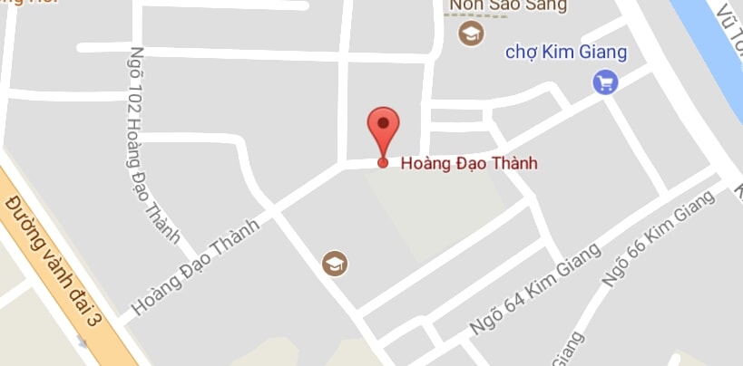 Phố Hoàng Đạo Thành, quận Thanh Xuân, Hà Nội