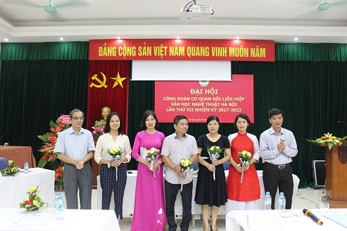 Đại hội Công đoàn cơ quan Hội Liên hiệp VHNT Hà Nội, nhiệm kỳ 2017 - 2022