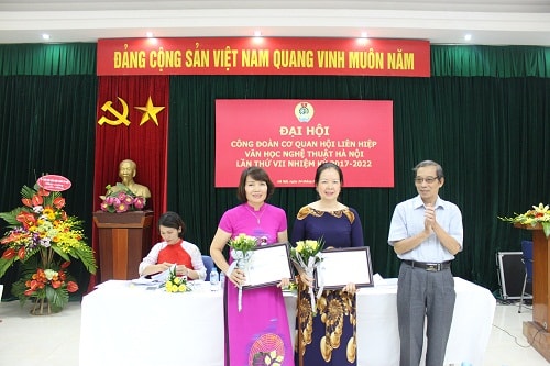 Đại hội Công đoàn cơ quan Hội Liên hiệp VHNT Hà Nội, nhiệm kỳ 2017 - 2022