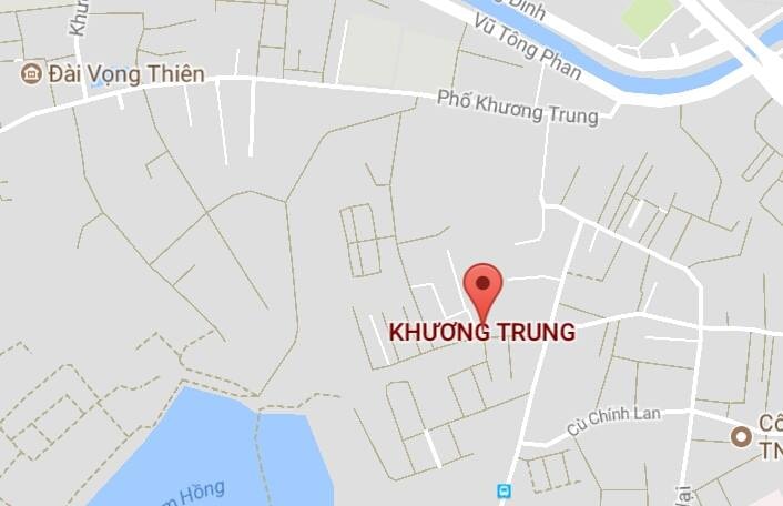 Phố Khương Trung, quận Thanh Xuân, Hà Nội