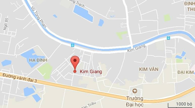 Đường Kim Giang, thuộc quận Thanh Xuân và huyện Thanh Trì, Hà Nội.