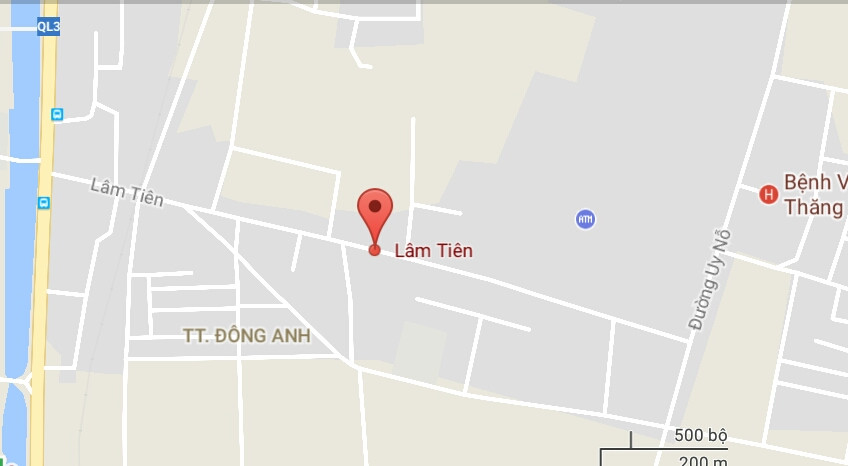 Đường Lâm Tiên, huyện Đông Anh, Hà Nội