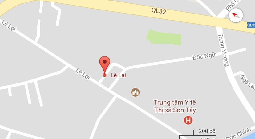 Phố Lê Lai, thị xã Sơn Tây, Hà Nội