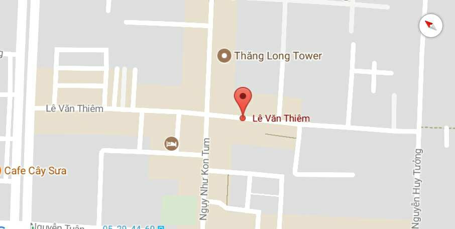 Phố Lê Văn Thiêm, quận Thanh Xuân, Hà Nội