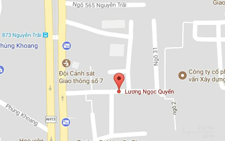 Phố Lương Ngọc Quyến, quận Hà Đông, Hà Nội