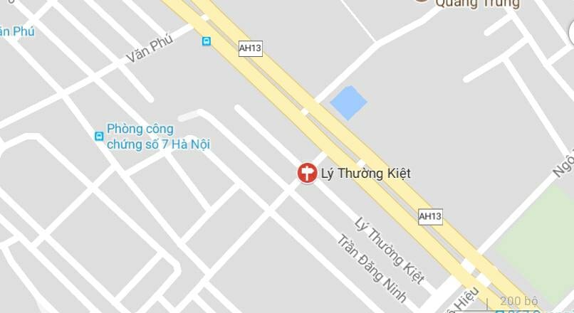 Đường Lý Thường Kiệt, quận Hà Đông, Hà Nội