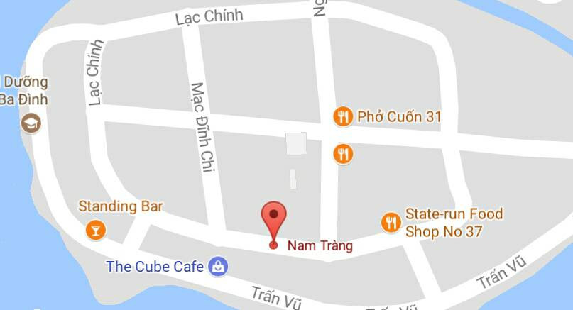 Phố Nam Tràng, quận Ba Đình, Hà Nội