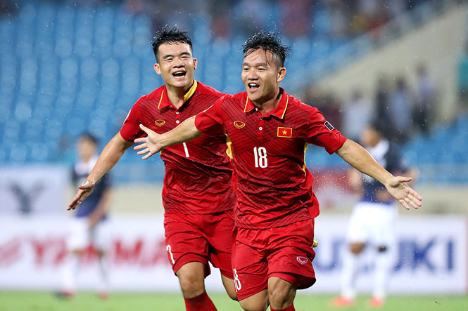 Tuyển Việt Nam trên Thái Lan 17 bậc ở bảng xếp hạng FIFA