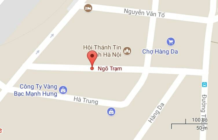 Phố Ngõ Trạm, quận Hoàn Kiếm, Hà Nội