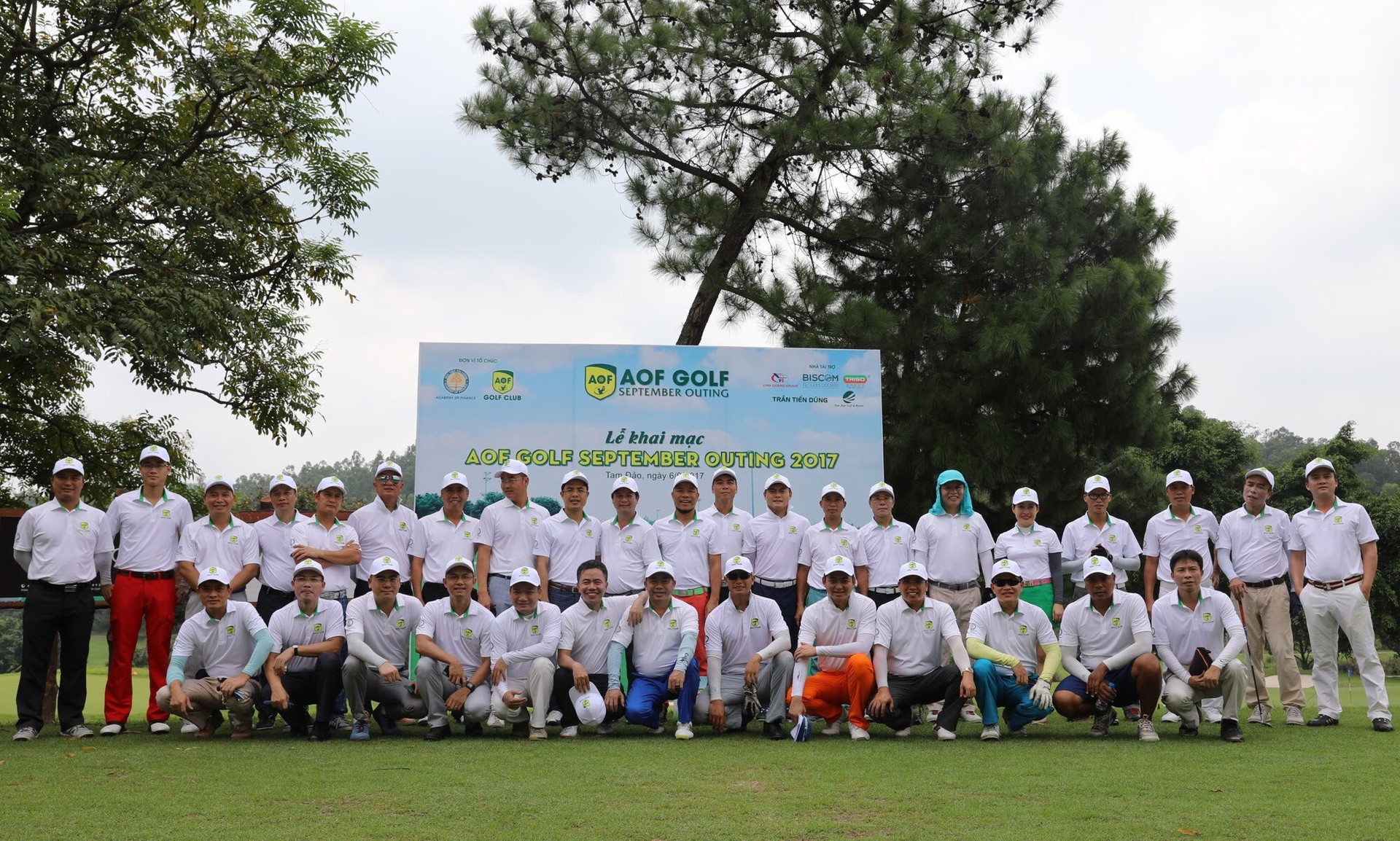 Giải AOF Golf Tournament 2017: Nơi gắn kết cựu học viên, sinh viên Học viện Tài chính