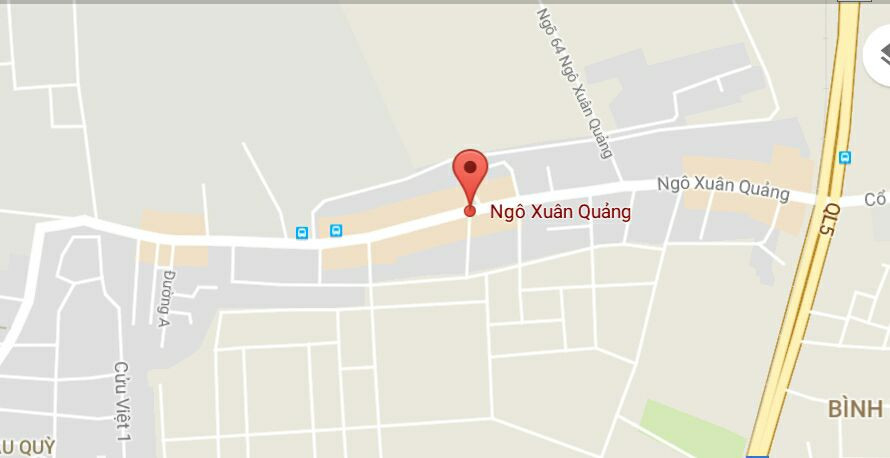 Phố Ngô Xuân Quảng, huyện Gia Lâm, Hà Nội.