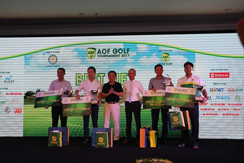 Ấn tượng đẹp từ giải AOF Golf Tournament 2017