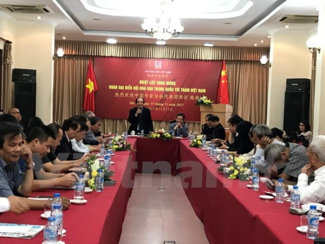 Việt Nam-Trung Quốc tăng cường hợp tác phát triển văn học