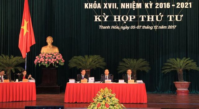 Thanh Hóa: Khai mạc kỳ họp thứ tư, HĐND tỉnh khóa XVII
