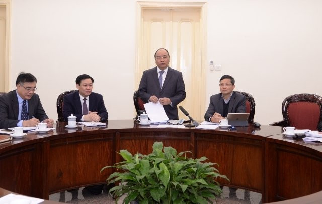 Thủ tướng Nguyễn Xuân Phúc chủ trì họp Tổ Tư vấn kinh tế của Thủ tướng Chính phủ