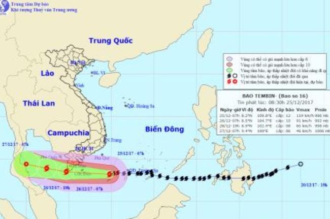 Hàng nghìn ngư dân xin vào tránh bão tại Malaysia và Thái Lan