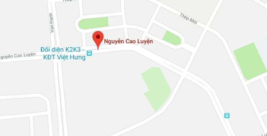 Phố Nguyễn Cao Luyện, quận Long Biên, Hà Nội