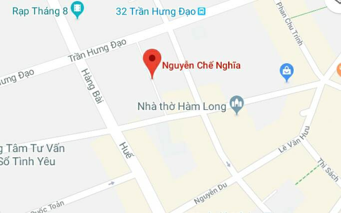 Phố Nguyễn Chế Nghĩa, quận Hoàn Kiếm, Hà Nội