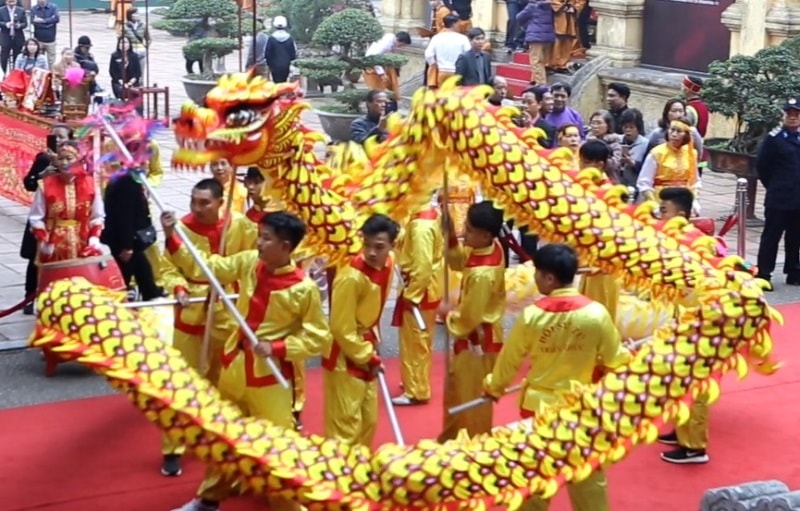 Cận cảnh Lễ dâng hương Khai Xuân tại Hoàng thành Thăng Long