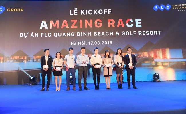 Hơn 1.000 sales hội tụ tại sự kiện kickoff Amazing Race- “siêu” dự án của FLC tại Quảng Bình