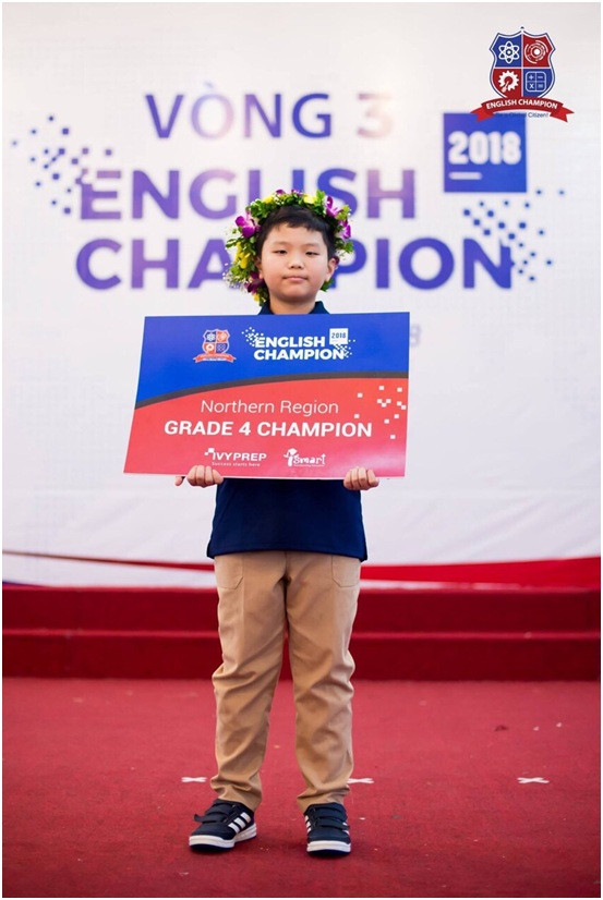 Dương Đăng Khoa - Nhà vô địch chung kết English Champion  khu vực miền Bắc