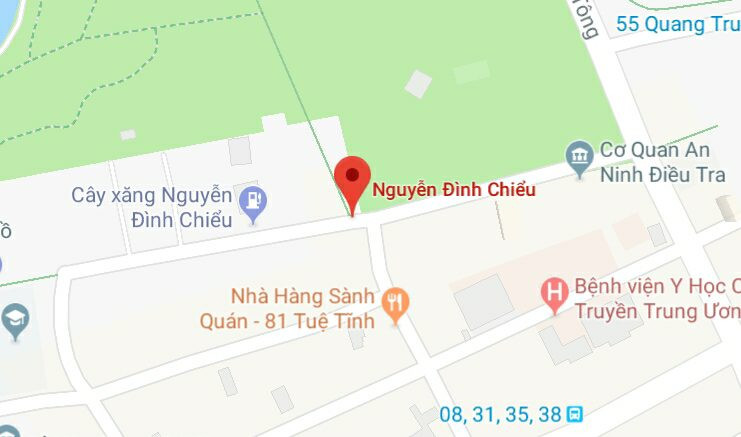 Phố Nguyễn Đình Chiểu, quận Hai Bà Trưng, Hà Nội
