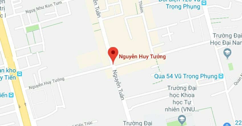 Đường Nguyễn Huy Tưởng, quận Thanh Xuân, Hà Nội.