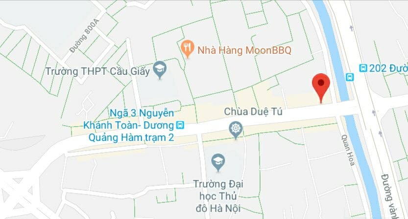 Đường Nguyễn Khánh Toàn, quận Cầu Giấy, Hà Nội.