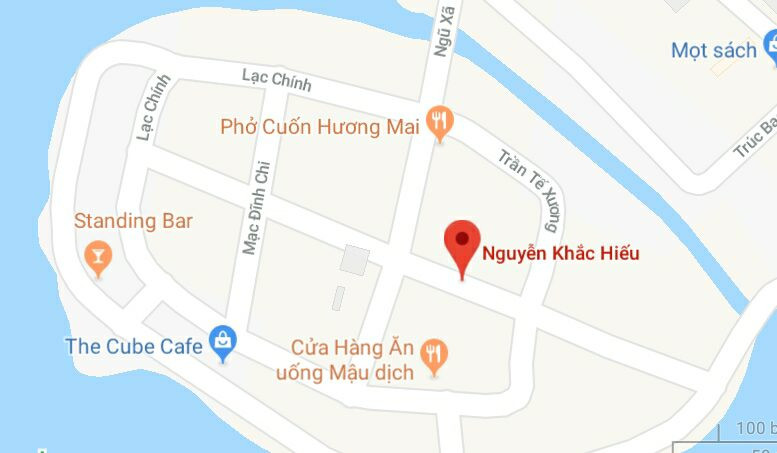 Phố Nguyễn Khắc Hiếu, quận Ba Đình, Hà Nội.