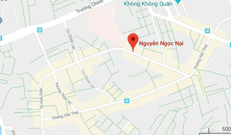 Phố Nguyễn Ngọc Nại, quận Thanh Xuân, Hà Nội.