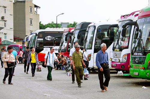 Hà Nội: Ngăn chặn việc đầu cơ, tăng giá vé vận tải dịp nghỉ lễ