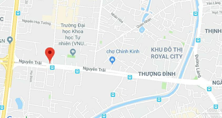 Đường Nguyễn Trãi, thuộc quận Đống Đa và quận Thanh Xuân, Hà Nội.