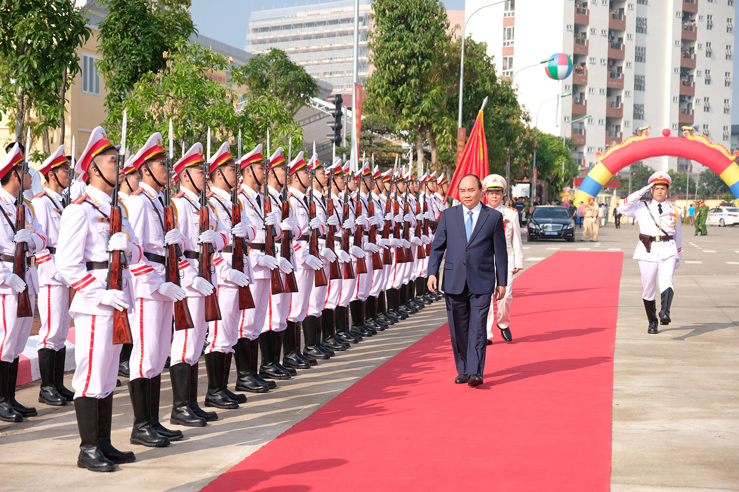 Thủ tướng Nguyễn Xuân Phúc dự lễ kỷ niệm 50 năm ngày thành lập Học viện Cảnh sát nhân dân