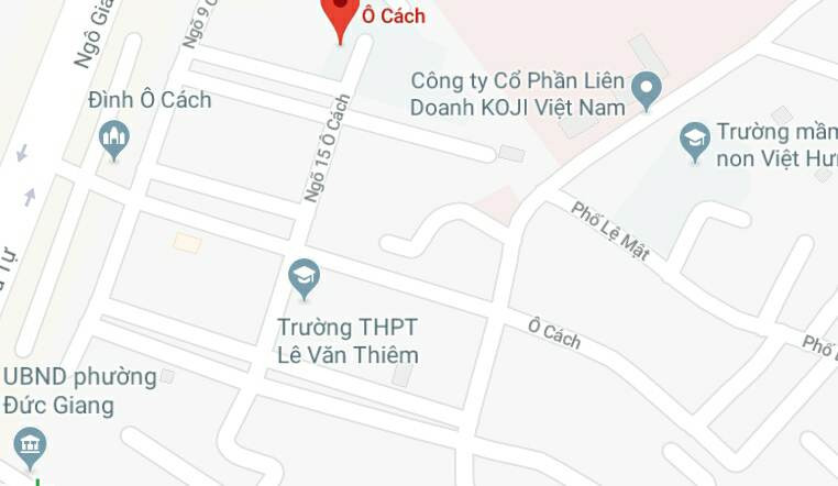 Phố Ô Cách, quận Long Biên, Hà Nội