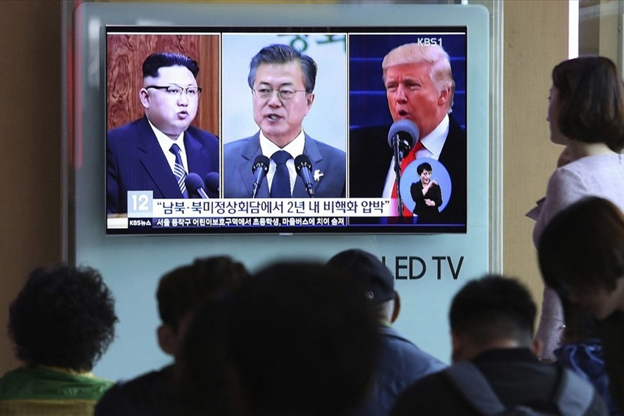Sau thượng đỉnh Trump-Kim là thượng đỉnh ba bên Mỹ - Hàn -Triều