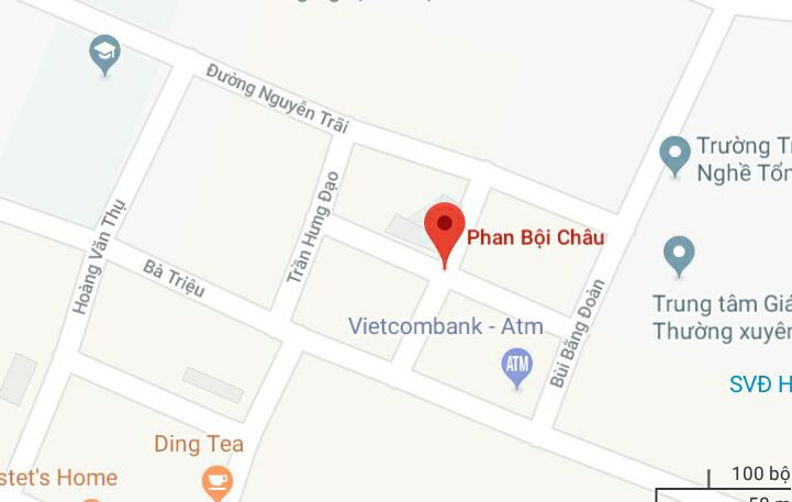 Phố Phan Bội Châu, quận Hà Đông, Hà Nội.