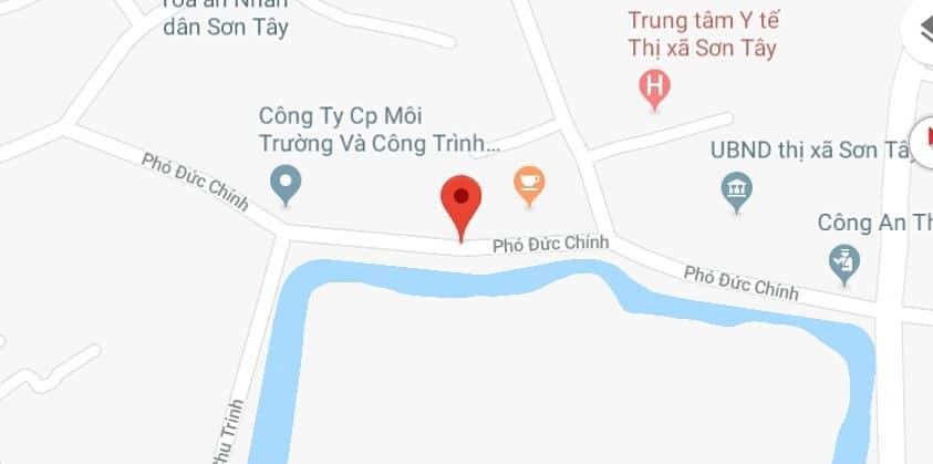 Phố Phó Đức Chính, thị xã Sơn Tây, Hà Nội